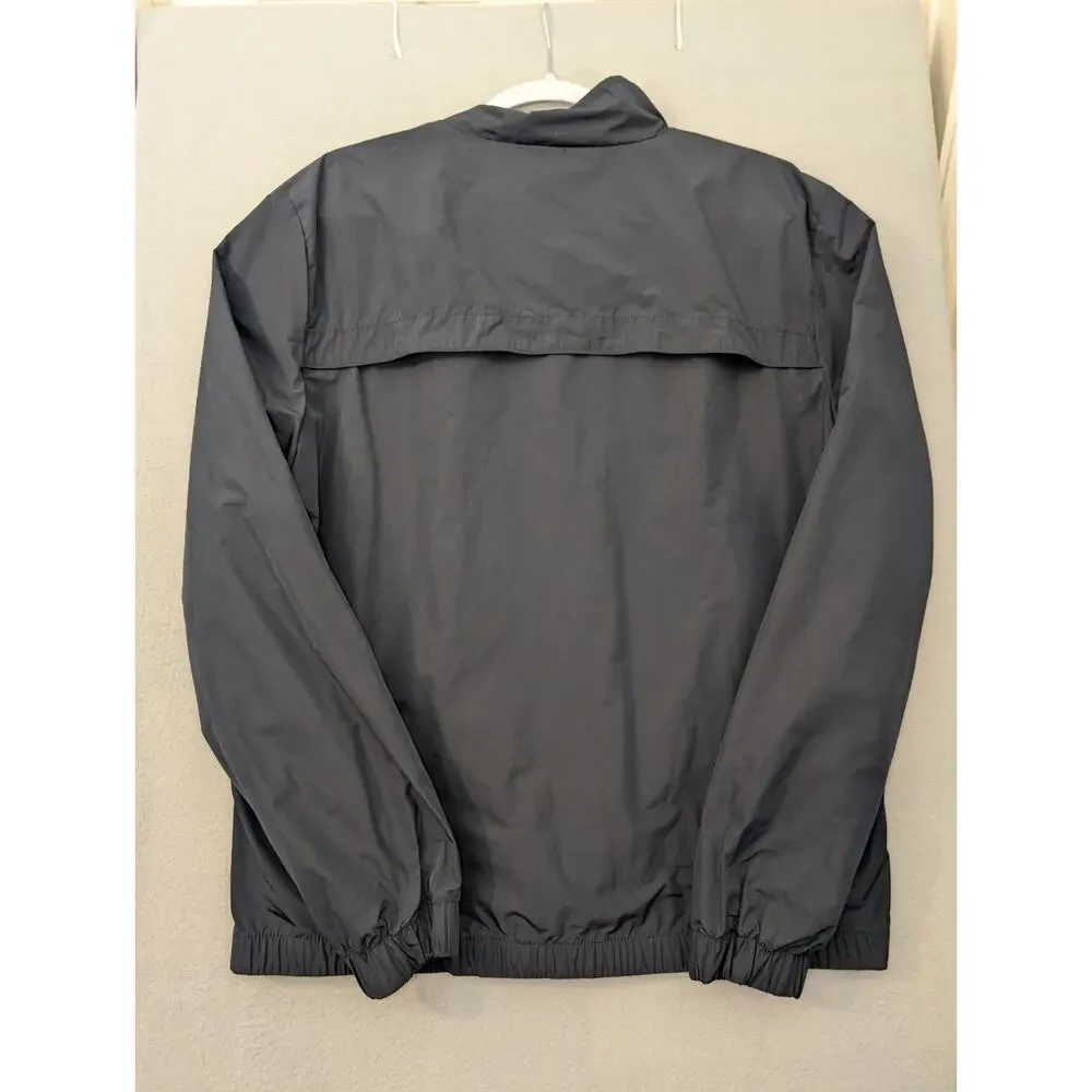 Superdry Track Cagoule Windbreaker Jacket Men’s Large Navy Blue Full Zip